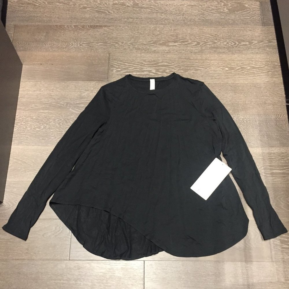 lululemon lifted balance long sleeve top - NWT